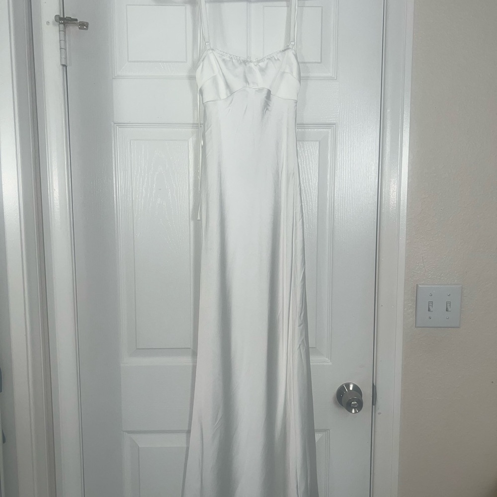 Zara White Maxi Dress